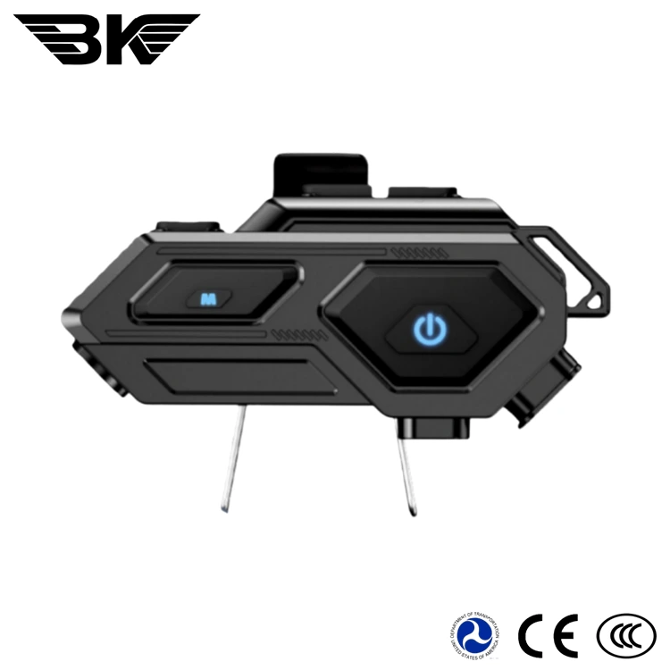 ヘルメット内蔵 Bluetooth ヘッドセット 1000MAH